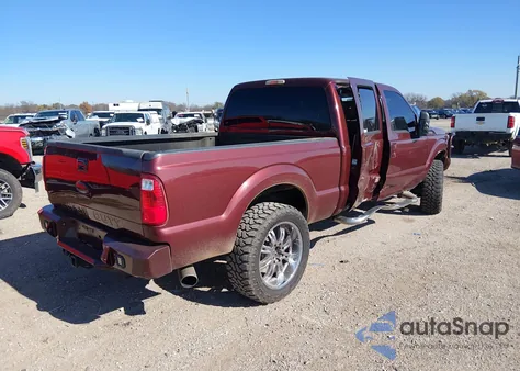 2012 Ford F-250 Xlt z USA, uszkodzony, nr VIN 1FT7W2BT6CEB96100